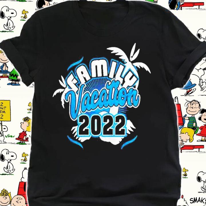 Family Vacation 2022 Beach Tropical Matching Group Shirt