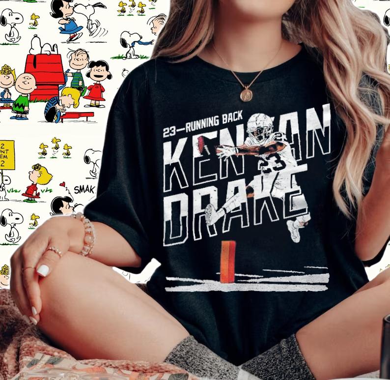 Kenyan Drake TD Leap Las Vegas Football Shirt woman shirt