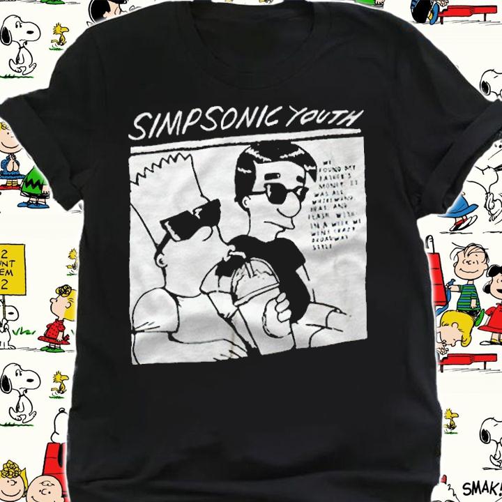 Simpsons Sonic Youth Goo T-shirt shirt