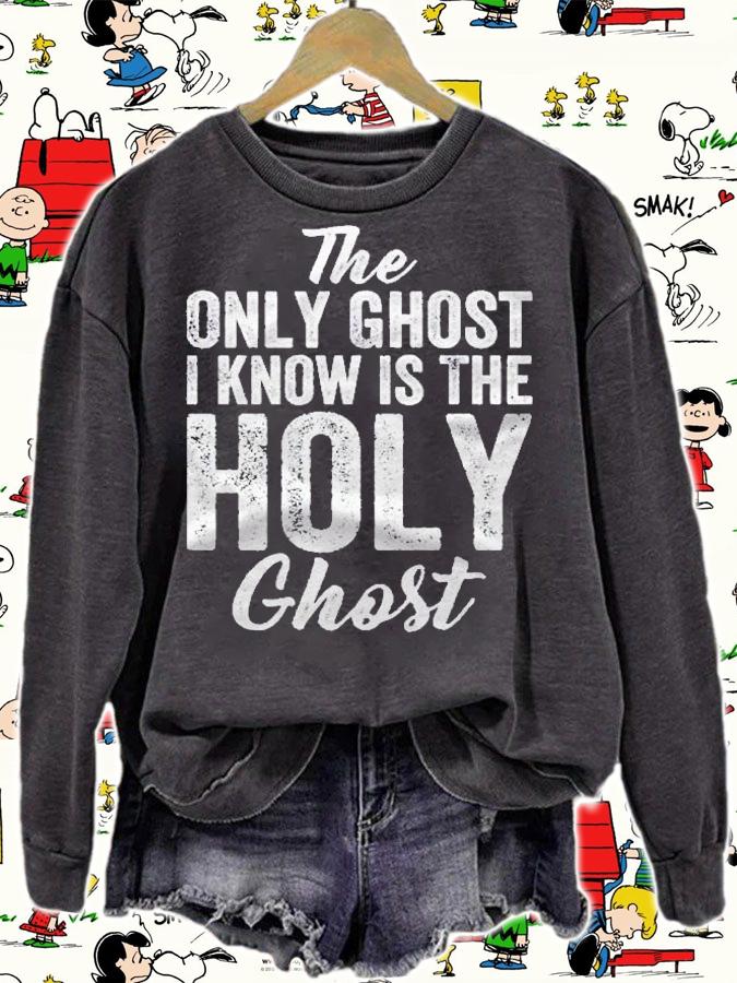 The Only Ghost I Know Is The Holy Ghost Halloween Costume Premium Shirt sweatshirt