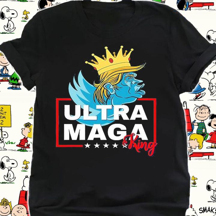 Ultra MAGA King Funny Trump Bird T-Shirt shirt
