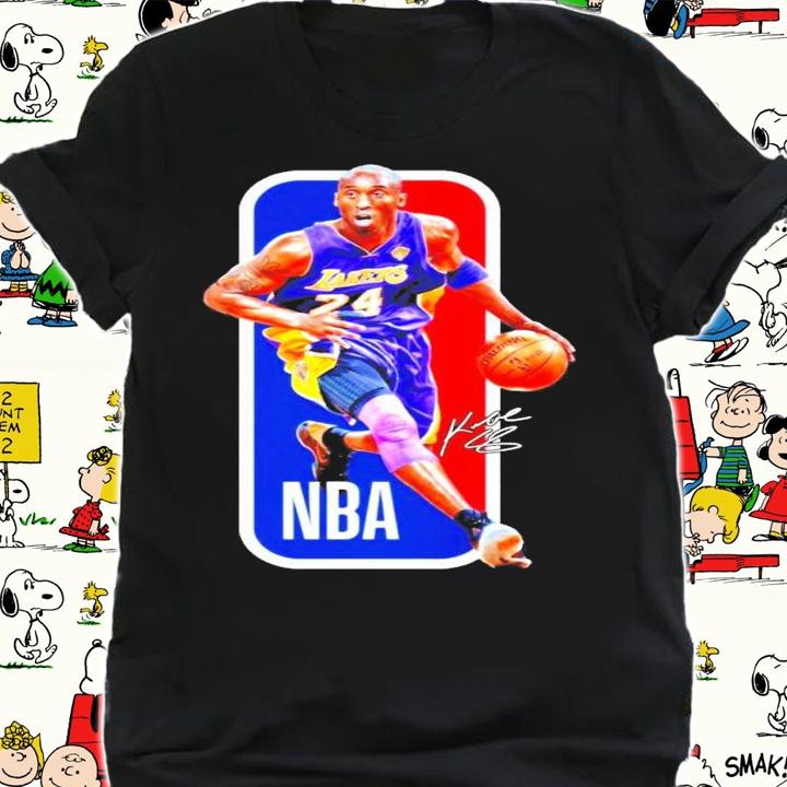 24 Kobe Bryant Los Angeles Lakers NBA football t-shirt