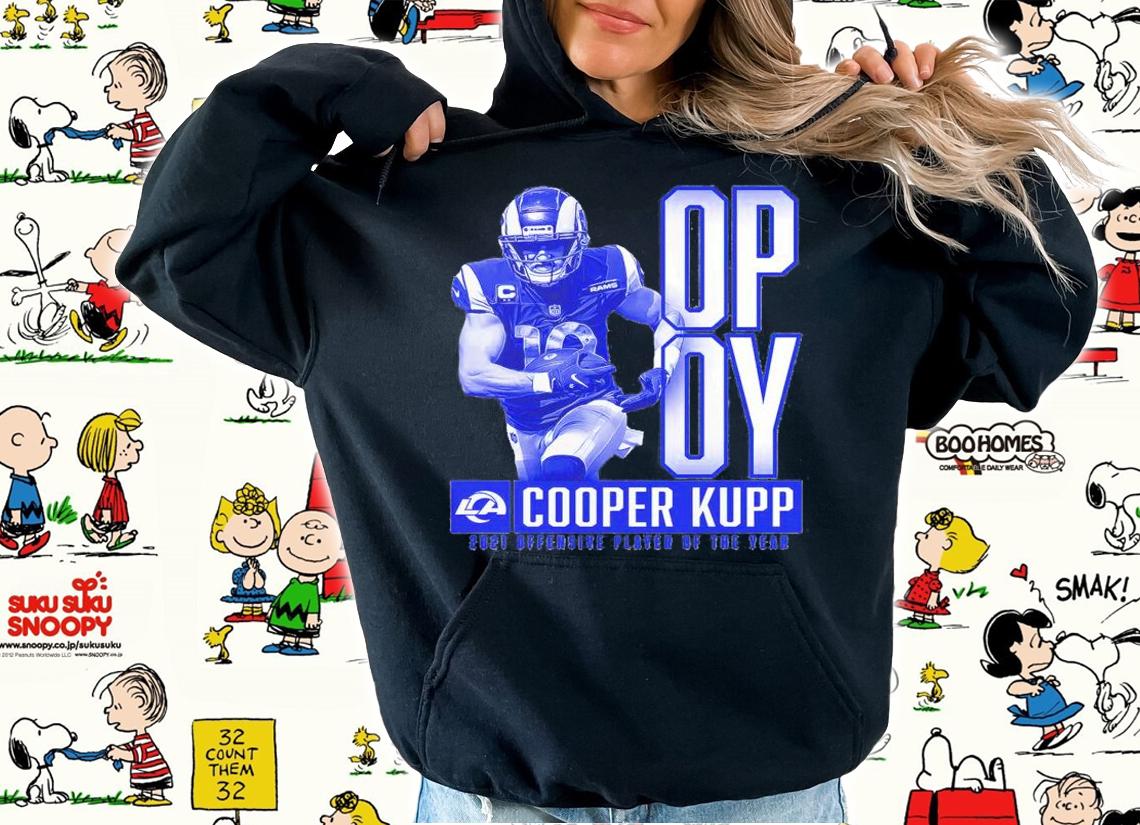 Cooper Kupp Los Angeles Rams 2021 NFL Offensive Player Of The Year Shirt hoodie