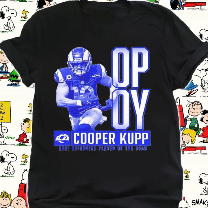 Cooper Kupp Los Angeles Rams 2021 NFL Offensive Player Of The Year Shirt shirt