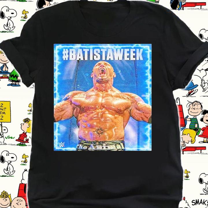 Dave Bautista Anniversary 20 Year WWE Batista Week T-Shirt shirt