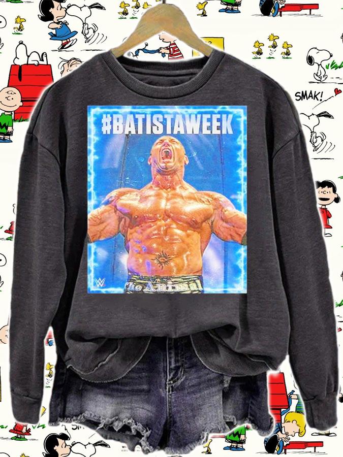Dave Bautista Anniversary 20 Year WWE Batista Week T-Shirt sweatshirt