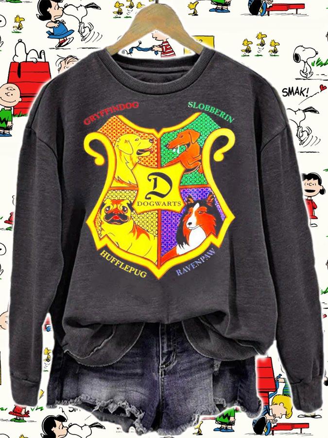 Dogwarts Gryffindog Slobberin Hufflepug Ravenpaw Shirt