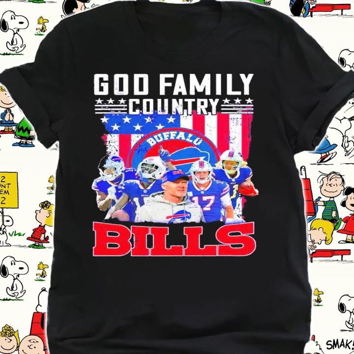 God Family country Buffalo Bills team shirt shirt