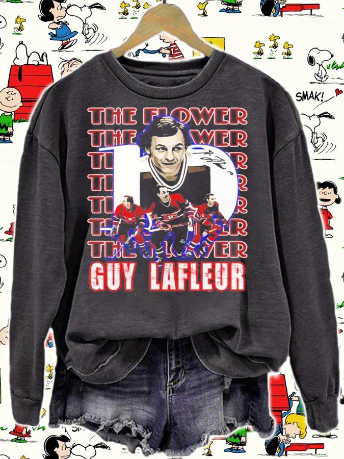Guy Lafleur Hockey Player Le Dmon Blond shirt sweatshirt