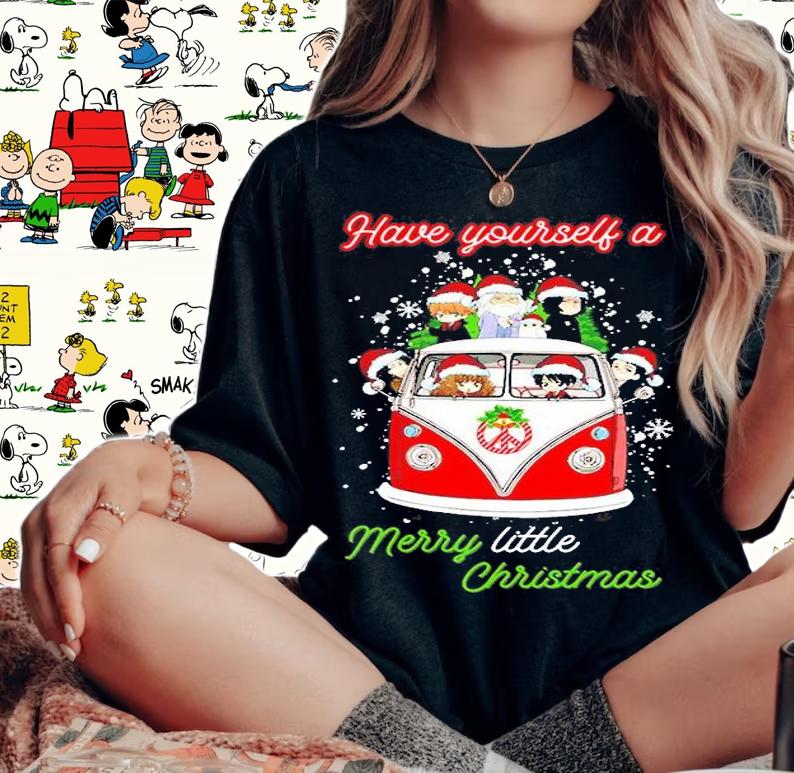 Have Yourself A Merry Little ChristmasT-Shirt woman shirt