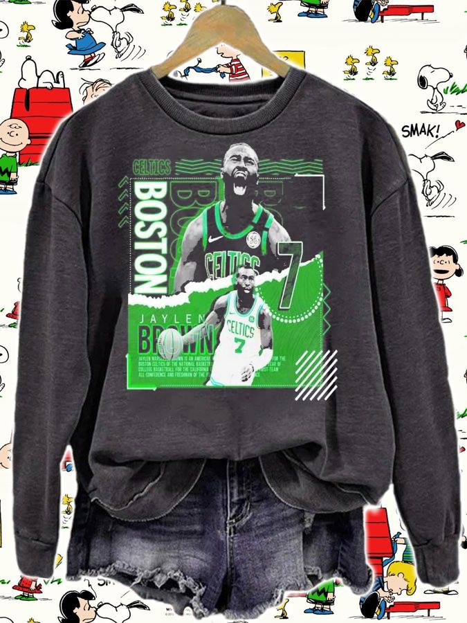 Jaylen Brown Basketball Paper Poster Celtics shirt sweatshirt