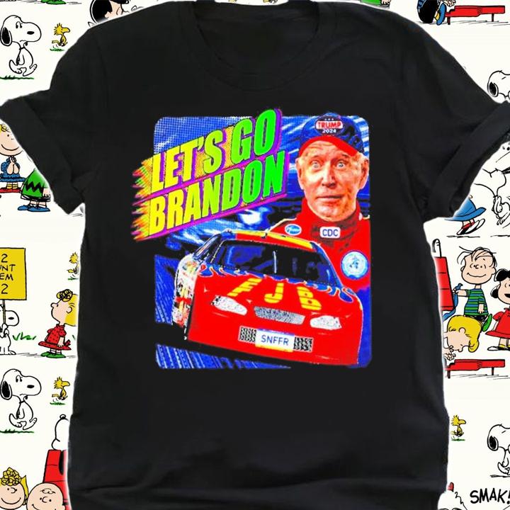 Let's Go Brandon Joe Biden Racing Car Shirt shirt