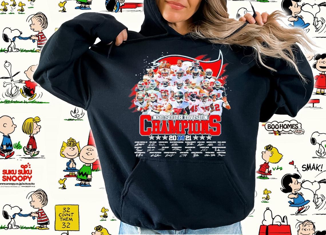 NFC South Division Champions 2021 Tampa Bay Buccaneers Shirt