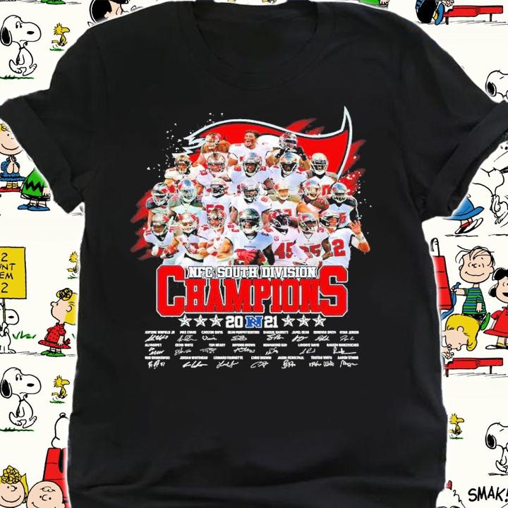 NFC South Division Champions 2021 Tampa Bay Buccaneers Shirt
