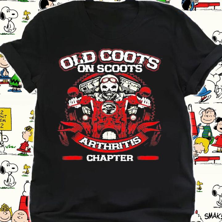 Old Coots On Scoots Biker Shirt Motorcycles Retirement T-Shirt