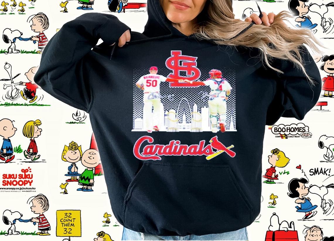 St. Louis Cardinals Adam Wainwright And Yadier Molina Signatures Shirt hoodie