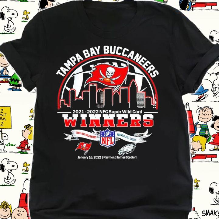 Tampa Bay Buccaneers 20210-2022 NFC Super Wild Card Winner Matchups NFL Tampa Bay Buccaneers Vs Philadelphia Eagles Shirt shirt