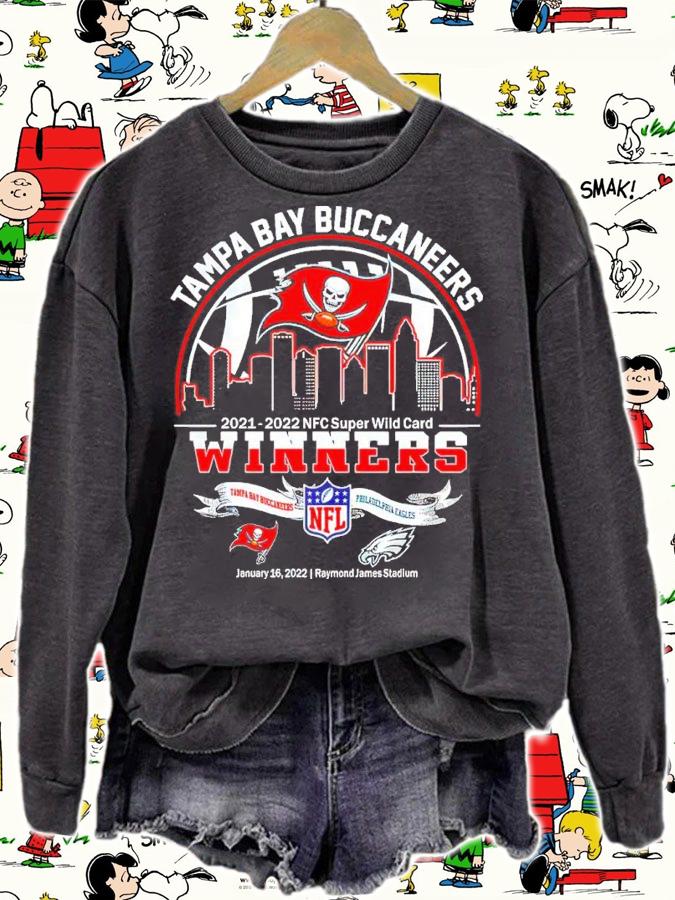 Tampa Bay Buccaneers 20210-2022 NFC Super Wild Card Winner Matchups NFL Tampa Bay Buccaneers Vs Philadelphia Eagles Shirt sweatshirt