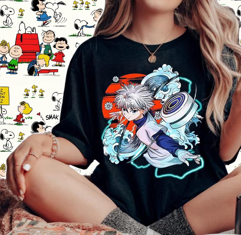 Hunter x Hunter Killua Zoldyck T-shirt woman shirt