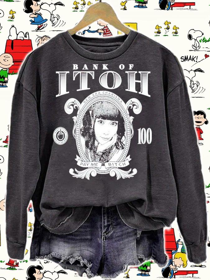 Maki Itoh Bank Of Itoh Shirt sweatshirt