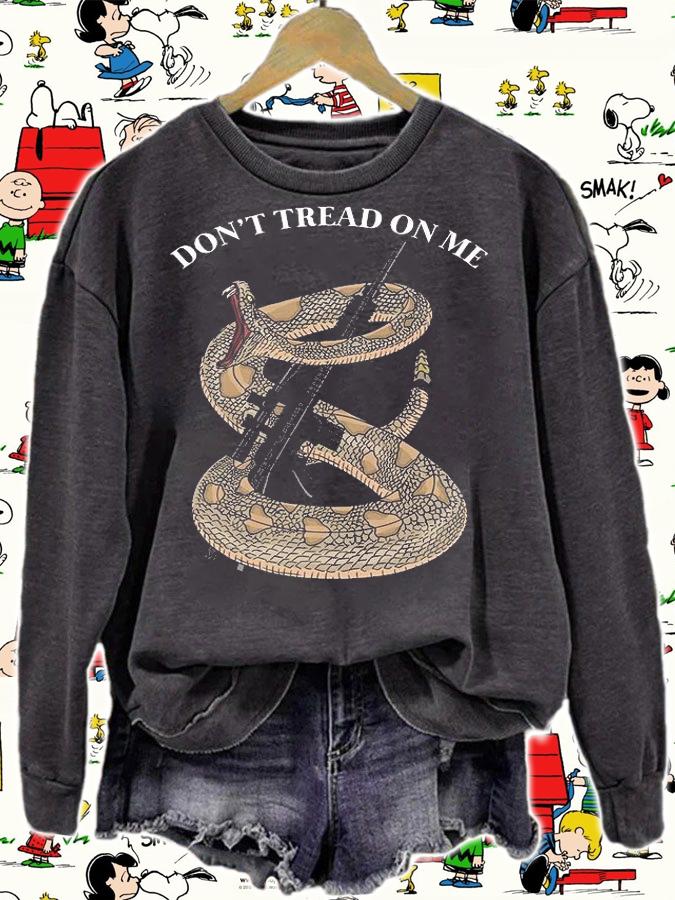Second Amendment Anti Biden Don't Tread On Me Conservative T-Shirt sweatshirt