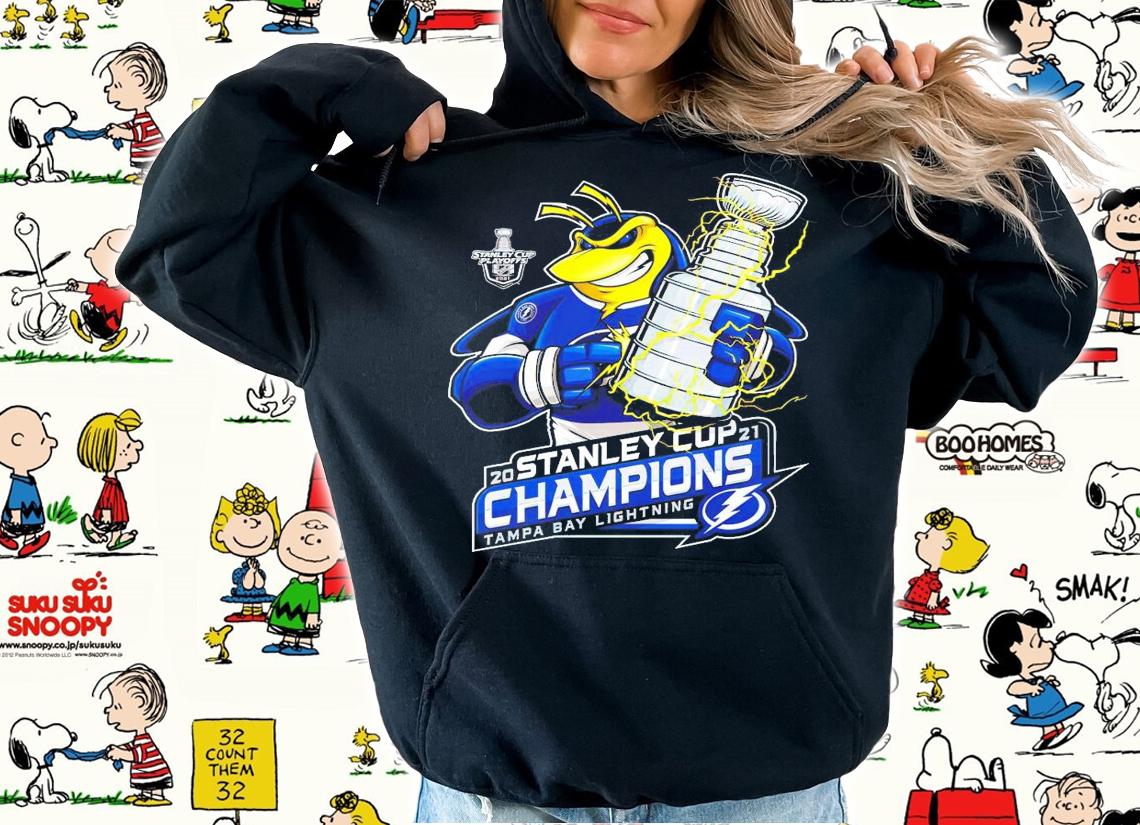 Stanley Cup Playoff 2021 Champions Tampa Bay Light shirt