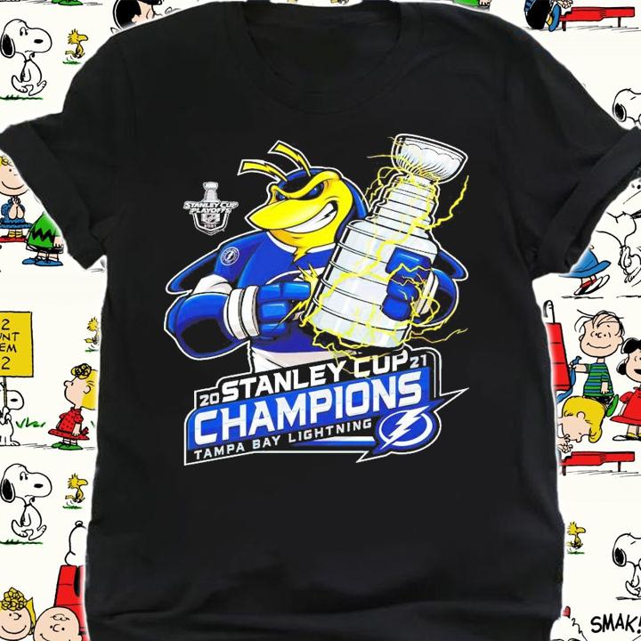 Stanley Cup Playoff 2021 Champions Tampa Bay Light shirt