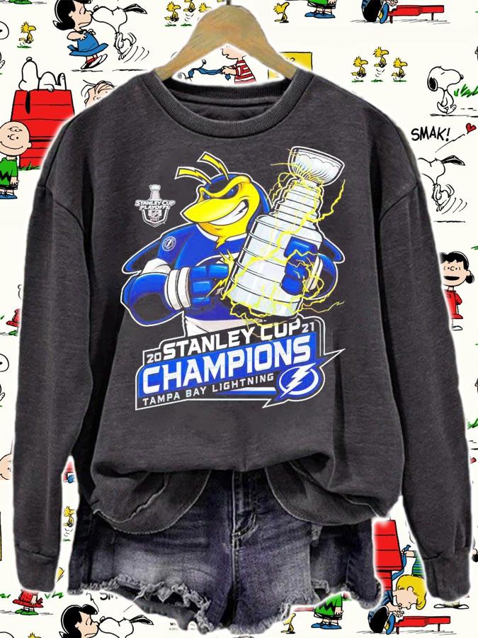 Stanley Cup Playoff 2021 Champions Tampa Bay Light shirt