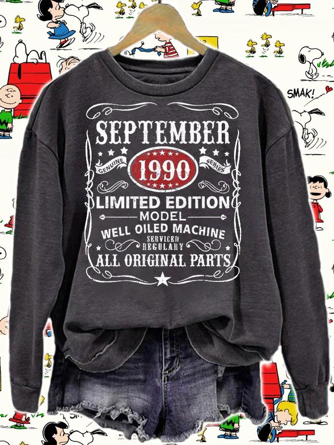 31St Birthday Gift Men 31 Years Old Vintage September T-Shirt sweatshirt