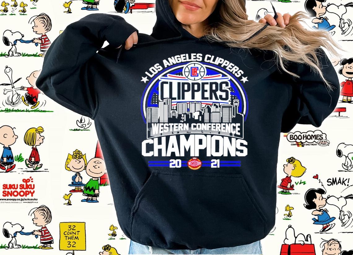Los Angeles Clippers Western Conference Champions 2021 shirt hoodie