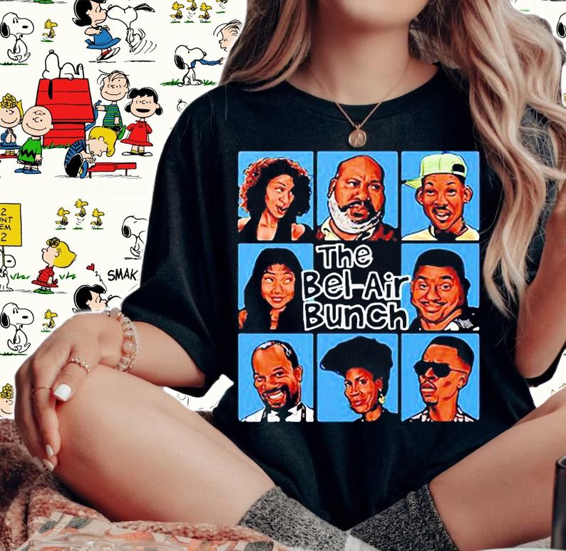 The Fresh Prince of Bel Air Bunch shirt woman shirt