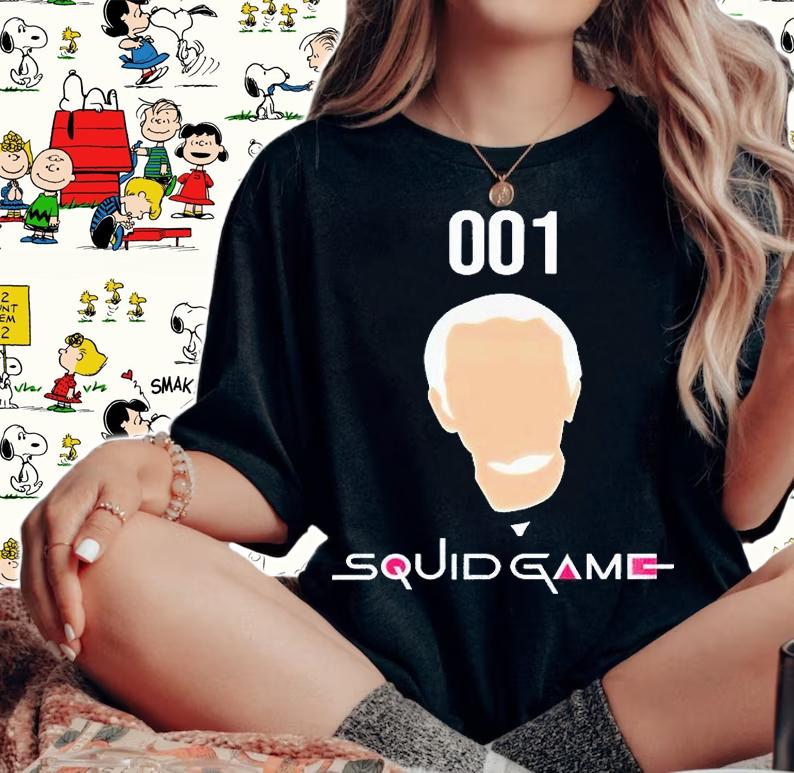 001 Squid Game T-shirt woman shirt