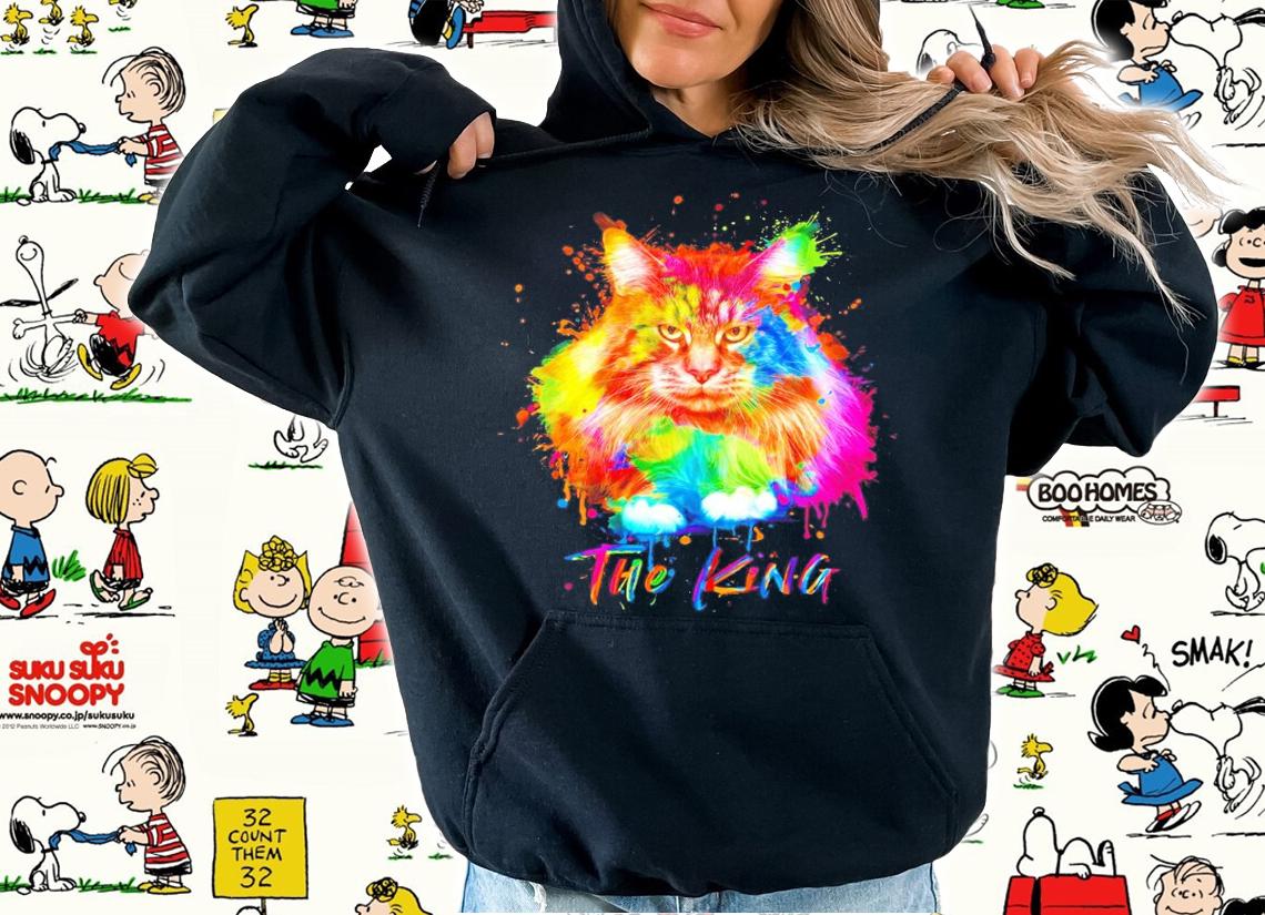 Maine Coon The King of Cat Breeds shirt hoodie