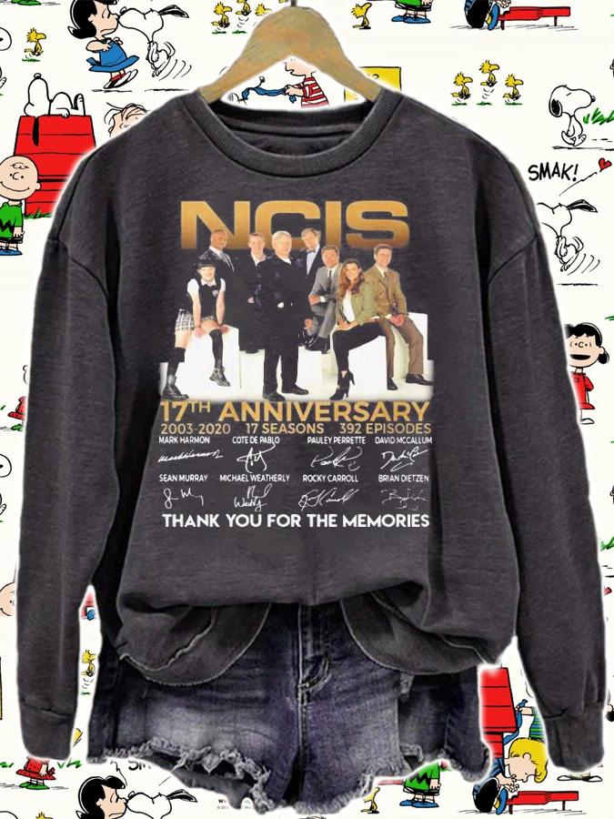Ncis 17Th Anniversary Thank Memories t-shirt