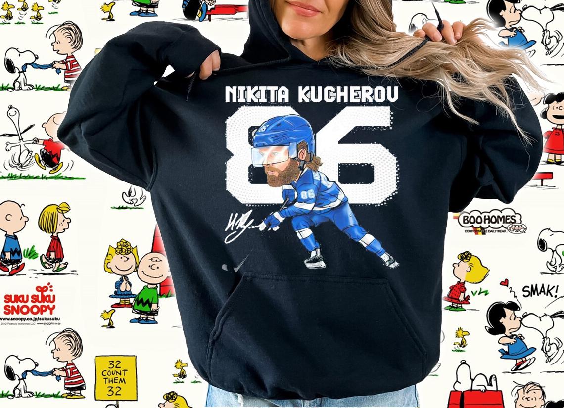 Nikita Kucherov Tampa Bay Lightning signature shirt hoodie