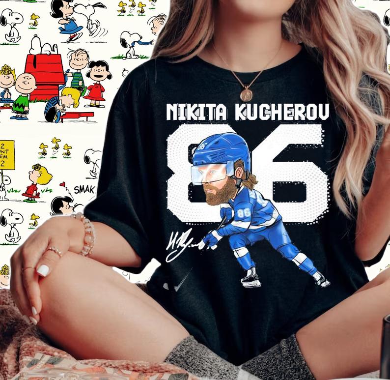 Nikita Kucherov Tampa Bay Lightning signature shirt woman shirt