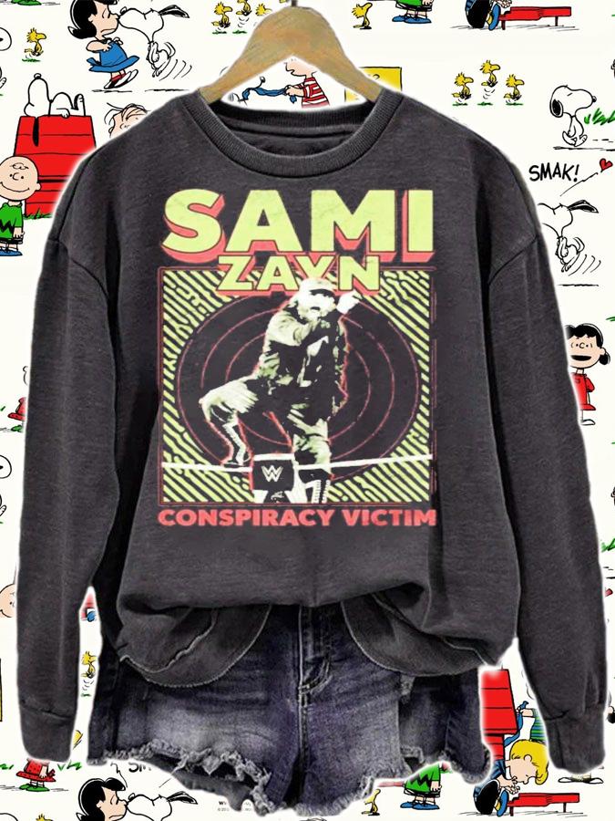Sami Zayn Conspiracy Victim Shirt