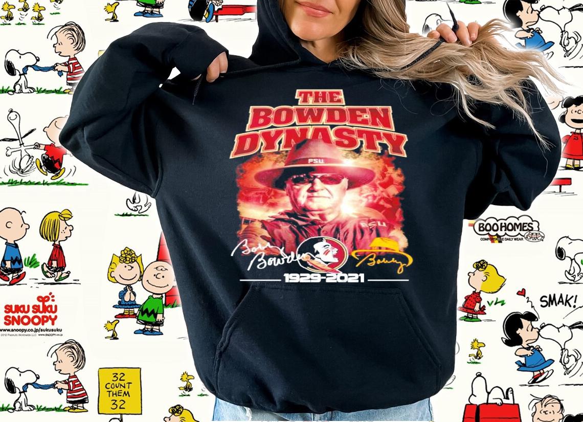 The Bowden Dynasty signature 1929-2021 shirt hoodie