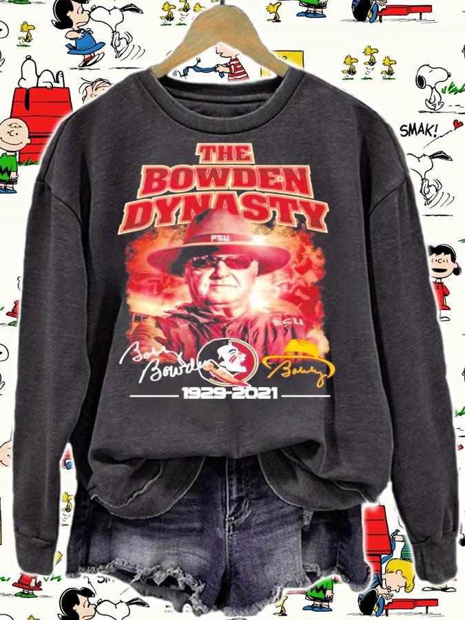 The Bowden Dynasty signature 1929-2021 shirt sweatshirt