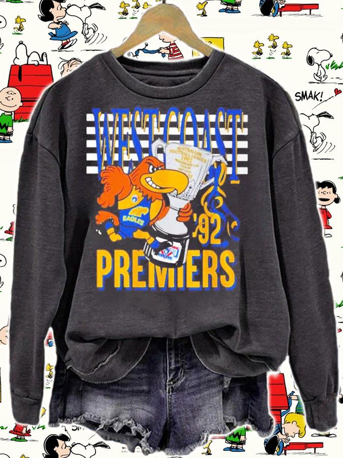 West Coast Eagles 1992 Premiers shirt sweatshirt