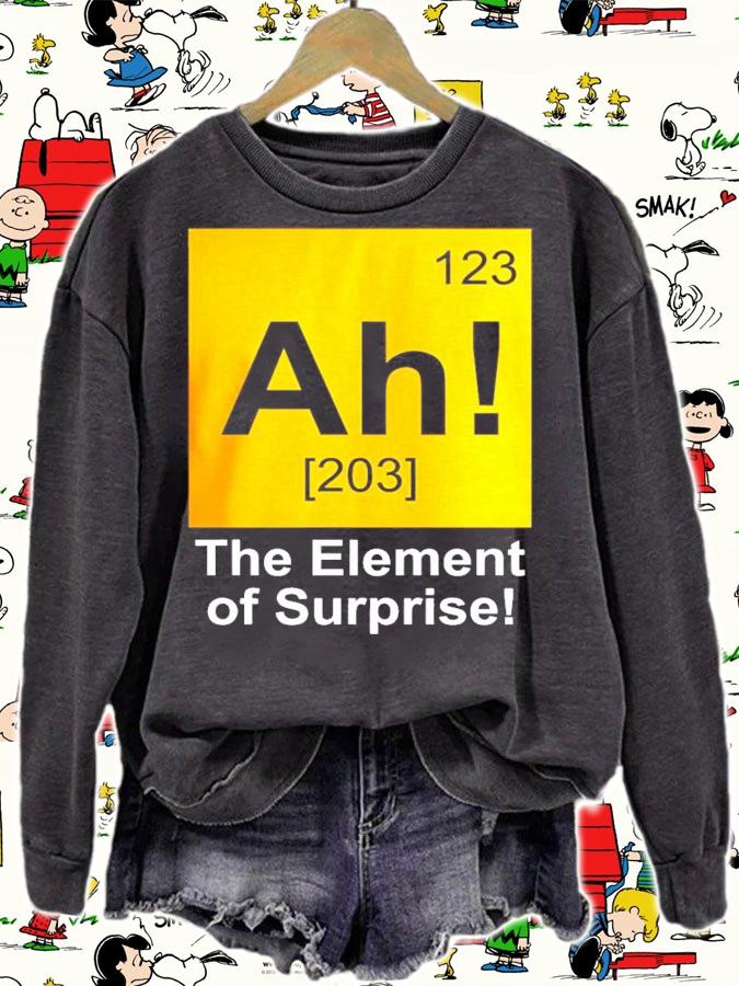 123 ah 203 the element of surprise shirt