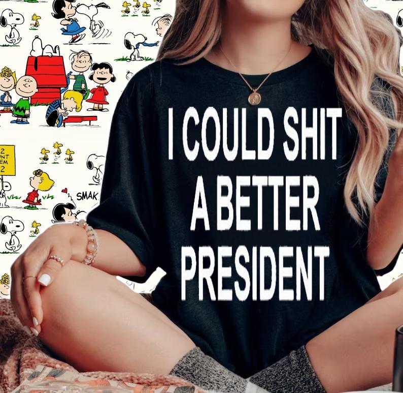 Aaron Lewis I could shit a better president T-shirt