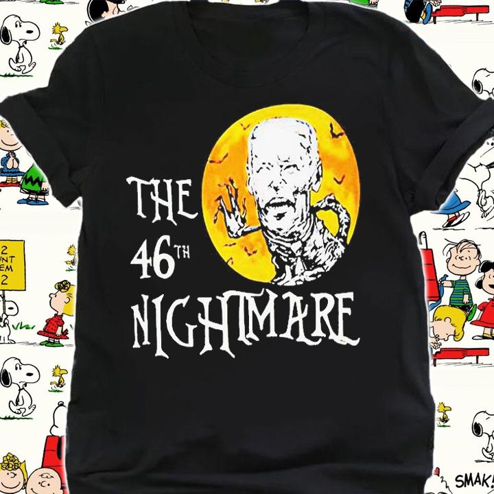 Biden Zombie the 46 nightmare anti Biden Halloween T-shirt shirt