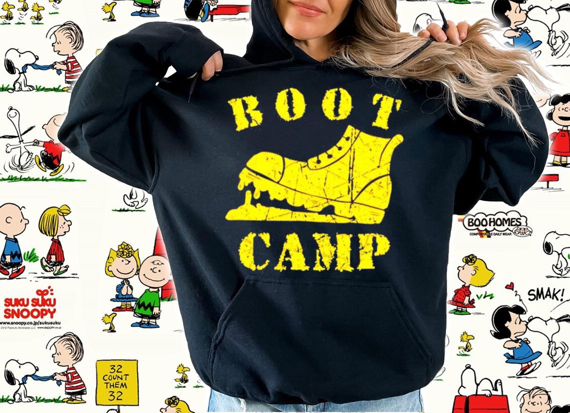 Boot Camp Military Bootcamp Fitness Workout Distressed shirt hoodie