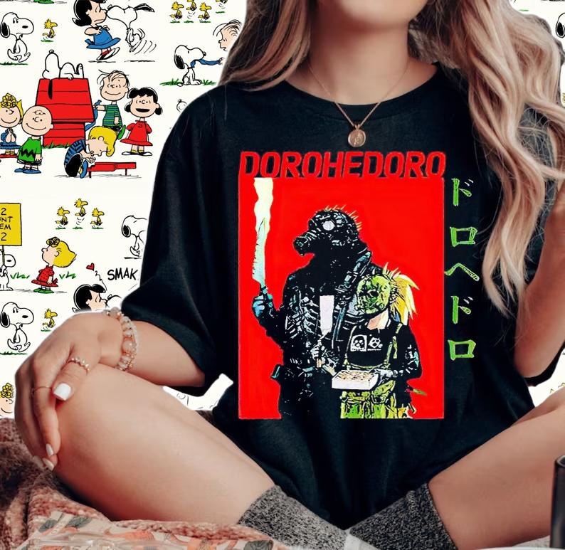 Dorohedoro Anime Kaiman Q Hayashida Kaiman T-shirt woman shirt