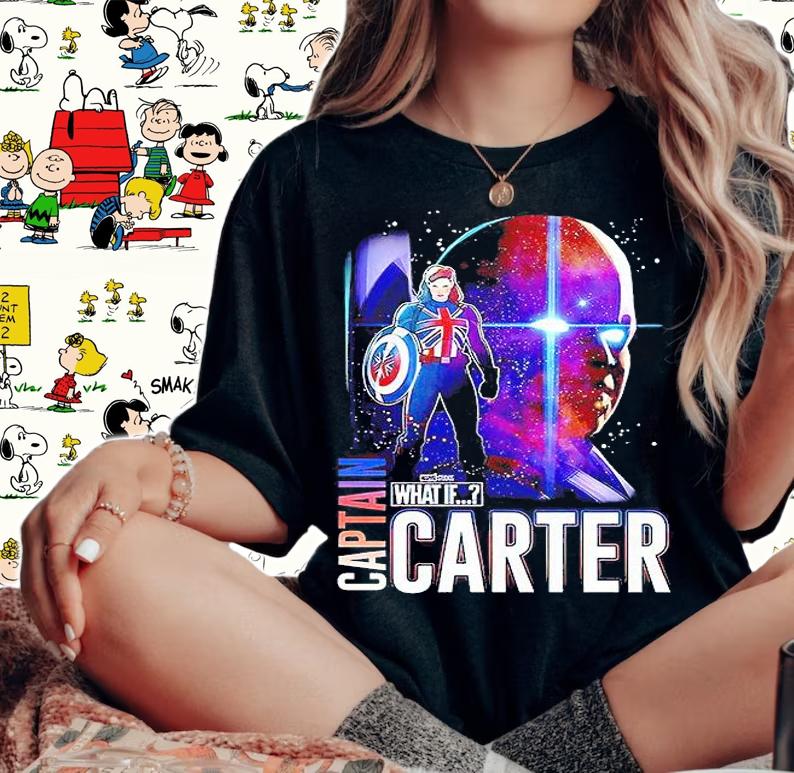 Marvel Studios What If Captain Carter shirt