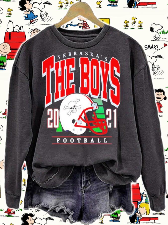 Nebraska's The Boys 2021 football shirt sweatshirt
