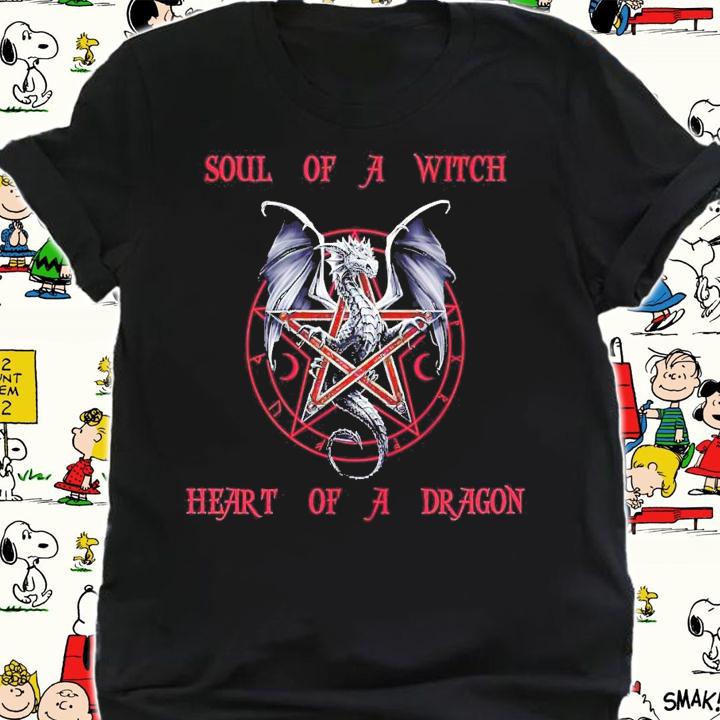 Soul of a witch heart of a Dragon shirt shirt