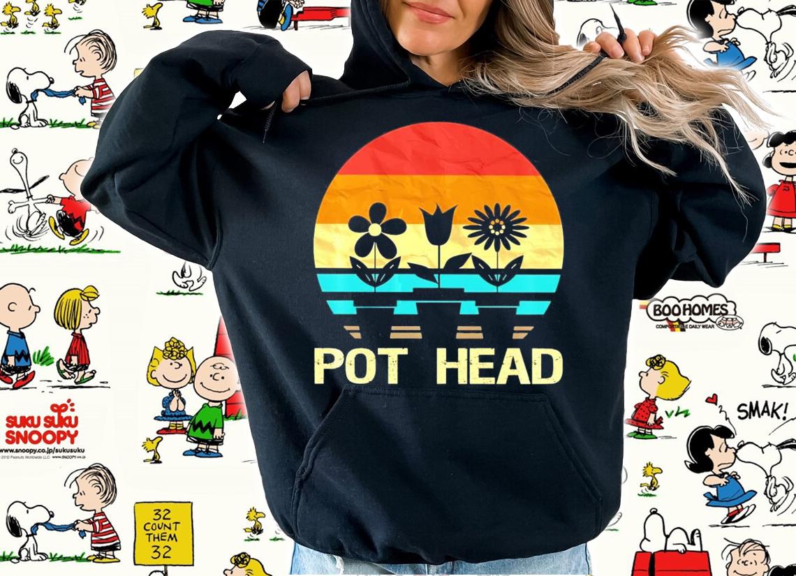 Succulent Gardens Planter Pot Head vintage shirt hoodie