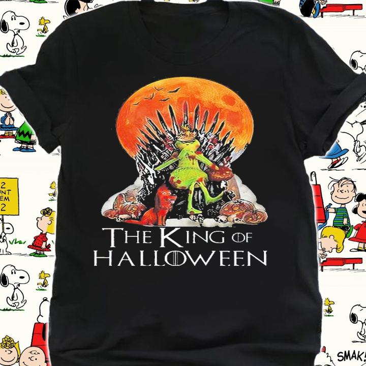 The Grinch and dog The King Of Halloween Villains shirt shirt